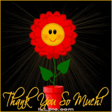 Thank You Very Much Flowers GIF - Thank You Very Much Flowers GIFs