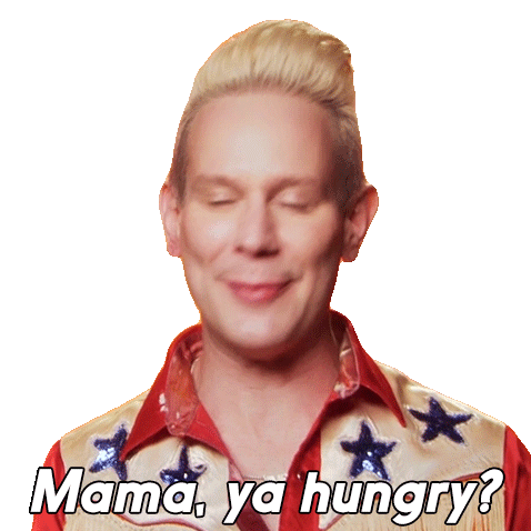 Mama Ya Hungry Jimbo Sticker - Mama Ya Hungry Jimbo Rupauls Drag Race All Stars Stickers