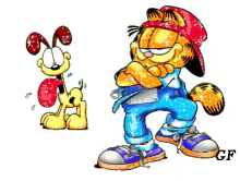 Garfield Swag GIF - Garfield Swag Odie GIFs