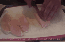 Slicing Cooking GIF - Slicing Cooking Meat GIFs