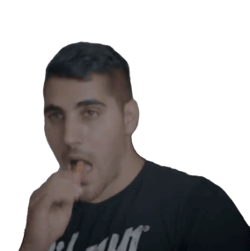 Eating Rudy Ayoub Sticker - Eating Rudy Ayoub Take A Bite Stickers