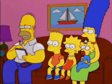 Homero Tomando GIF - Homero Tomando Notas GIFs
