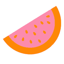 watermelon summer fruit pink sun