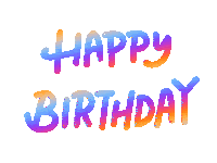 a happy birthday sign with a star in the middle