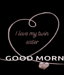 Twins I Love My Twin Sister GIF - Twins I Love My Twin Sister Twin Sister GIFs