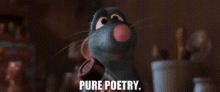 Ratatouille Remy GIF - Ratatouille Remy Pure Poetry GIFs