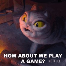 How About We Play A Game Cat GIF - How About We Play A Game Cat Robin Robin GIFs
