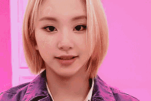 twice chaeyoung pink