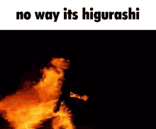 No Way Its Higurashi Higurashi GIF - No Way Its Higurashi Higurashi Higurashi No Naku Koro Ni GIFs