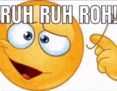 Ruh Roh Raggy Funny Gnome Meme GIF - Ruh Roh Raggy Funny Gnome Meme Silly Emoji GIFs
