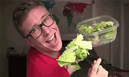 Lettuce GIF - Vegetarian Lettuce Healthy GIFs