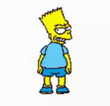 Bart Simpson Bart Simpson Butt GIF - Bart Simpson Bart Simpson Butt Butt GIFs