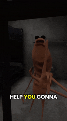 a picture of a cartoon character with the words make me grumpy below it