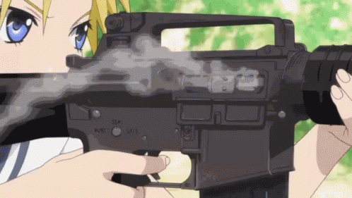 Guns Anime GIF  Guns Anime Shoot  Discover  Share GIFs