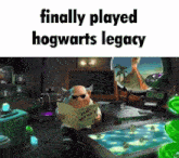 Hogwarts Legacy Boom Beach GIF - Hogwarts Legacy Boom Beach Meme GIFs
