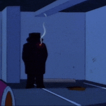 Waiting Musterious Figure GIF - Waiting Musterious Figure The Simpsons GIFs