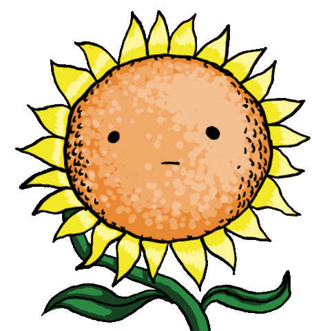 Sunflower Sticker Sticker - Sunflower Sticker Emoticon Stickers
