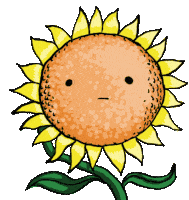 Sunflower Sticker Sticker - Sunflower Sticker Emoticon Stickers