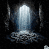 a picture of a cave with the word pixiz on the bottom right