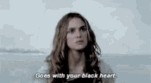 Elizabeth Swan Black Heart GIF - Elizabeth Swan Black Heart Mood GIFs