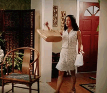 Done GIF - Fresh Off The Boat Bag Drop Done GIFs