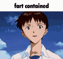 Fart Unleashed Fart GIF - Fart Unleashed Fart Shinji GIFs