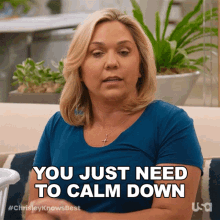 You Just Need To Calm Down Chrisley Knows Best GIF - You Just Need To Calm Down Chrisley Knows Best You Have To Take It Easy GIFs