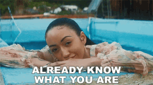 Already Know What You Are Jenevieve GIF - Already Know What You Are Jenevieve Baby Powder GIFs