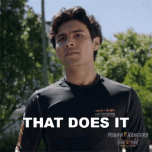 That Does It Adrian GIF - That Does It Adrian Power Rangers Dino Fury GIFs