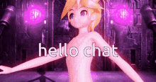 Kagamine Len Len GIF - Kagamine Len Len Hello Chat GIFs
