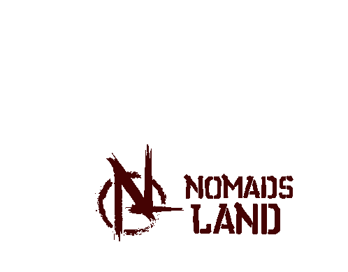Nomads Land Edc Sticker - Nomads Land Edc Aminated Text Stickers