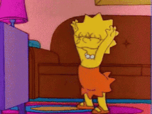 Im So Excited Lisa Simpson GIF - Im So Excited Lisa Simpson The Simpsons GIFs