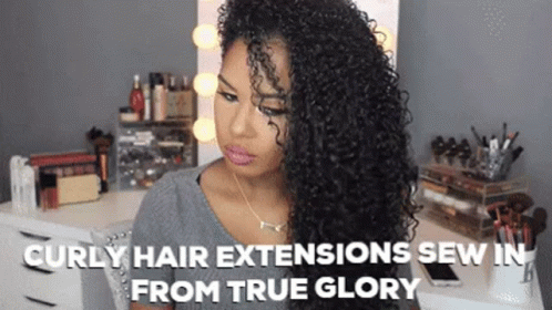 Human Hair Extensions Sew In Curly Hair Extensions Sew In GIF - Human Hair  Extensions Sew In Curly Hair Extensions Sew In Sew In Hair Extensions Before  And After - Discover &