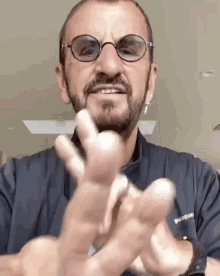 Ringo Starr Peace GIF - Ringo Starr Peace Peace And Love GIFs