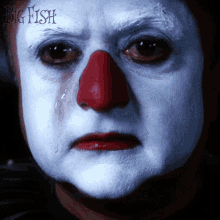 Sad Clown Big Fish GIF
