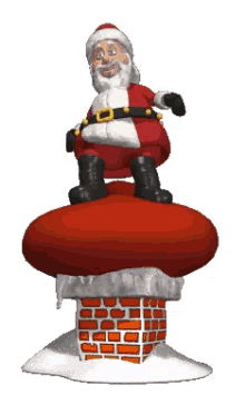 chimney santa