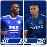 Leicester City F.C. Vs. Everton F.C. First Half GIF - Soccer Epl English Premier League GIFs