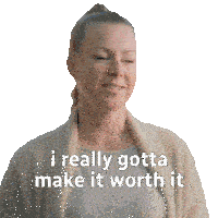 I Really Gotta Make It Worth It Jen Sonnenberg Sticker - I Really Gotta Make It Worth It Jen Sonnenberg The Great Canadian Pottery Throw Down Stickers