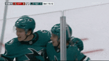 a hockey game is being shown on tsn
