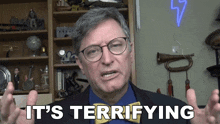 Its Terrifying Lance Geiger GIF - Its Terrifying Lance Geiger The History Guy History Deserves To Be Remembered GIFs