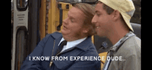 Billy Madison Bus Driver GIF - Billy Madison Bus Driver Experience GIFs
