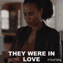 They Were In Love Special Agent Sheryll Barnes GIF - They Were In Love Special Agent Sheryll Barnes Fbi Most Wanted GIFs