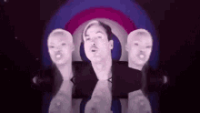 Singing Double Face GIF - Singing Double Face Illusion GIFs