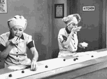 candy i love lucy eating factory fast