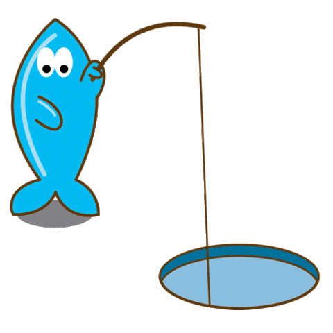Fishing Fishing Pole Sticker - Fishing Fishing Pole Go Fishing Stickers