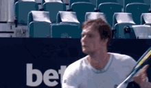 Alexander Bublik Tennis GIF - Alexander Bublik Tennis Return Of Serve GIFs
