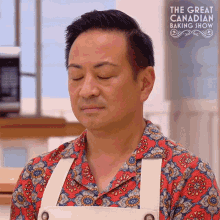 big sigh vincent chan the great canadian baking show sigh of relief nervous