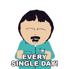 every single day randy marsh producer south park something you can do with your finger