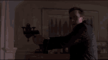 Doggett X Files Gun Alert GIF - Doggett X Files Gun Alert GIFs
