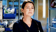 Greys Anatomy Meredith Grey GIF - Greys Anatomy Meredith Grey Damn It GIFs
